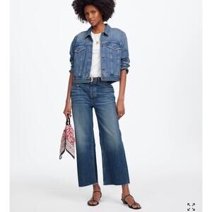 Madewell Low-Rise Superwide-Leg Jeans Size 25